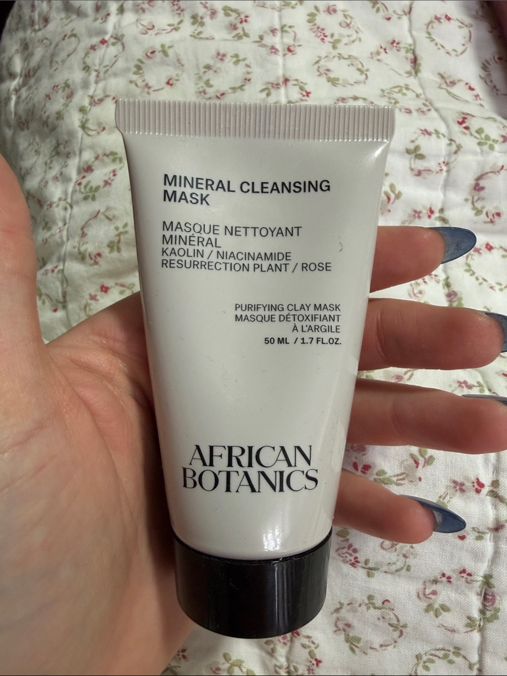 African Botanics Mineral Cleansing Mask — White Purifying Clay Mask